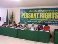 Uluslar arası Köylü Hakları Konferansı Sonuç Bildirgesi