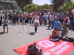 Aliağa'da termik santral projesi protesto edildi