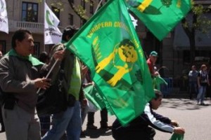 La Via Campesina Çiftçileri  Madrid'te AB'nin neoliberal ajandasına karşı seferber oldu