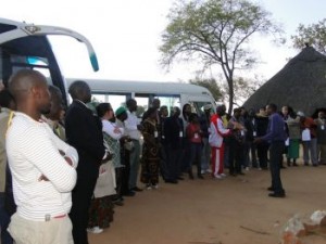 Zimbabve'de Via Campesina eğitim toplantısı